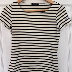 Saint James Garde Côte anti-UV striped sailor shirt